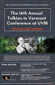 Poster for Tolkien in Vermont 2019
